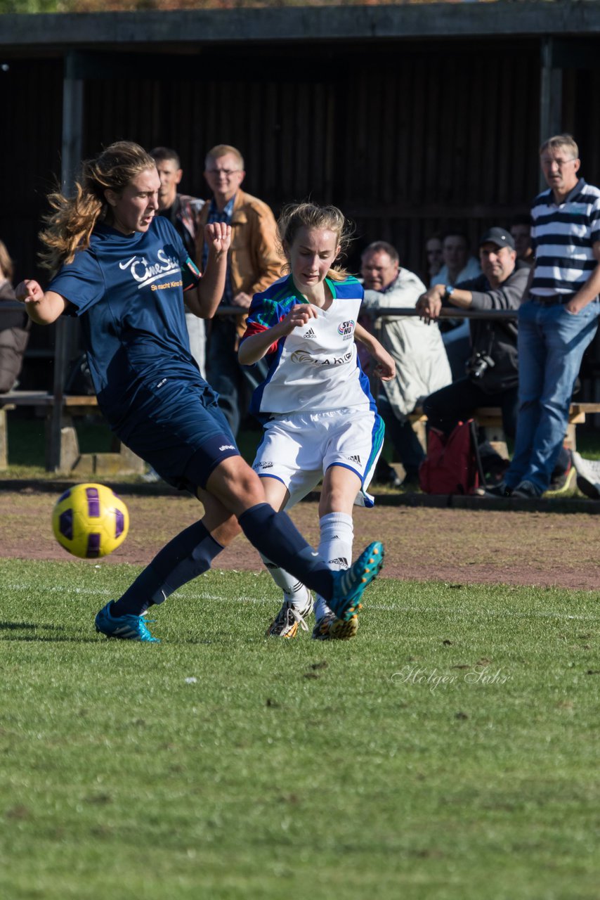 Bild 385 - B-Juniorinnen Krummesser SV - SV Henstedt Ulzburg : Ergebnis: 0:3